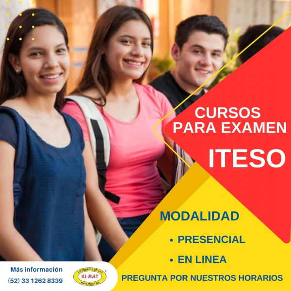 Cursos para examenes de admisión ITESO